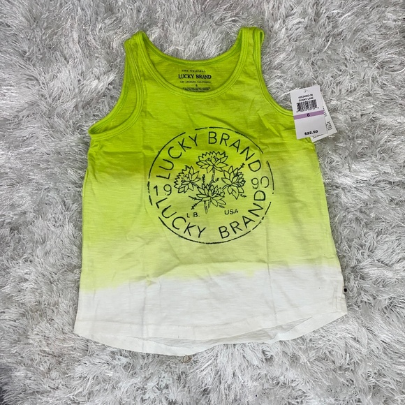 Lucky Brand Other - Lucky Brand Sunny Lime Gloria Tank- 6